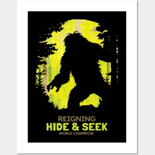 Reigning Hide & Seek World Champion Posters and Art